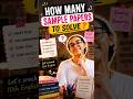 How many sample papers to solve for boards ? #hscboard #maharashtra #sscboard