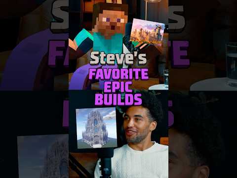 Steve Reacts To The Most Epic Minecraft Builds Minecraft Ai Npc Gaming Steve Podcast Ast 
