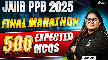 JAIIB May 2025 PPB Marathon | JAIIB PPB Most Important MCQs Questions Practice 2025 | JAIIB EduTap