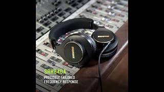 Shure SRH840A Studio Headphones Review  Professional Over Ear Monitoring Headset for Critical Listen