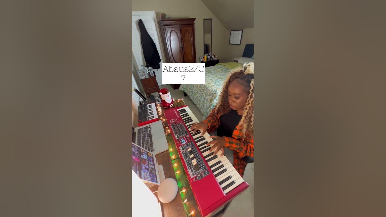 4-CHORD WORSHIP (Try in all keys for added practice) #desaraedeemusic #nordkeyboards #pianista