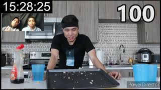 Reacting To Matt Stonie Eating 100 Waffles