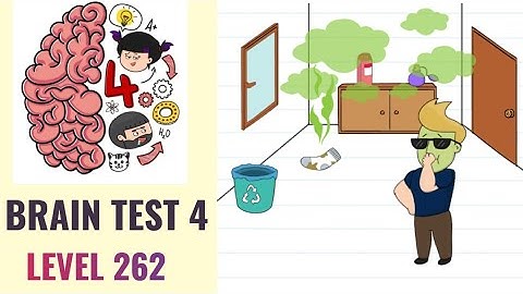 🧠 Brain Test 4 Level 262 | Gymmy must get rid of the bad smell | Walkthrough