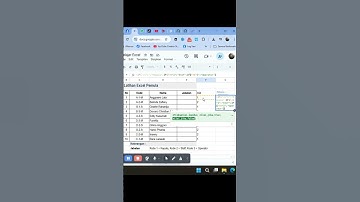 Latihan Excel Menggunakan Rumus IF dan Rumus MID #rumusexcel #belajarexcel #excelpemula