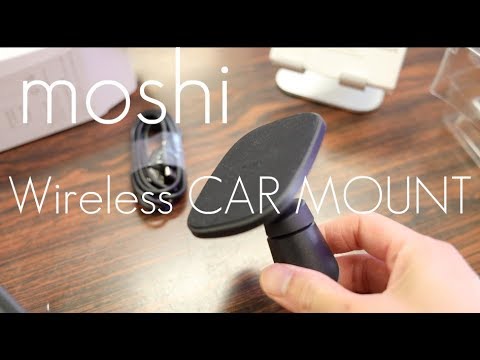 Sleek Wireless Charging CAR MOUNT! - moshi SnapTo Wireless Charging car Mount - Hands on Review Sleek Wireless Charging CAR MOUNT! - moshi SnapTo Wireless Charging car Mount - Hands on Review