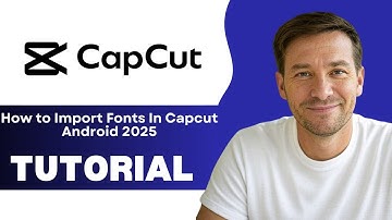 How to Import Fonts In Capcut Android 2025
