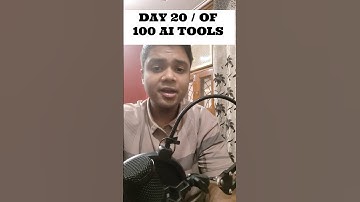 We’re on Day 20 of my 100 Days, 100 AI Tools series! 🚀 #shorts #artificialintelligence