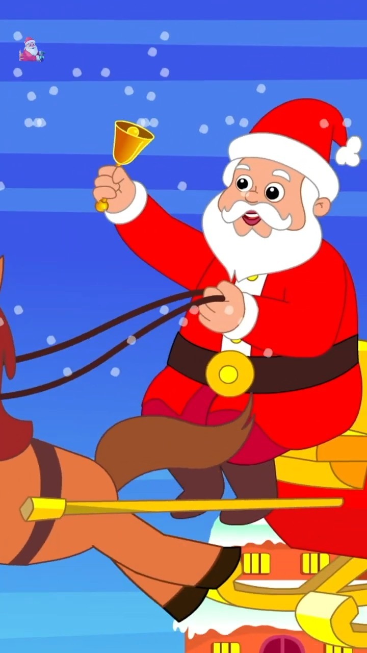 Jingle Bells Animated Song for Kids #xmas #shorts - YouTube
