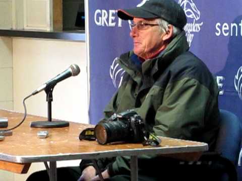 John Shirreffs press conference about Zenyatta, pt. 1 of 2 - Churchill Downs, 11/3/10