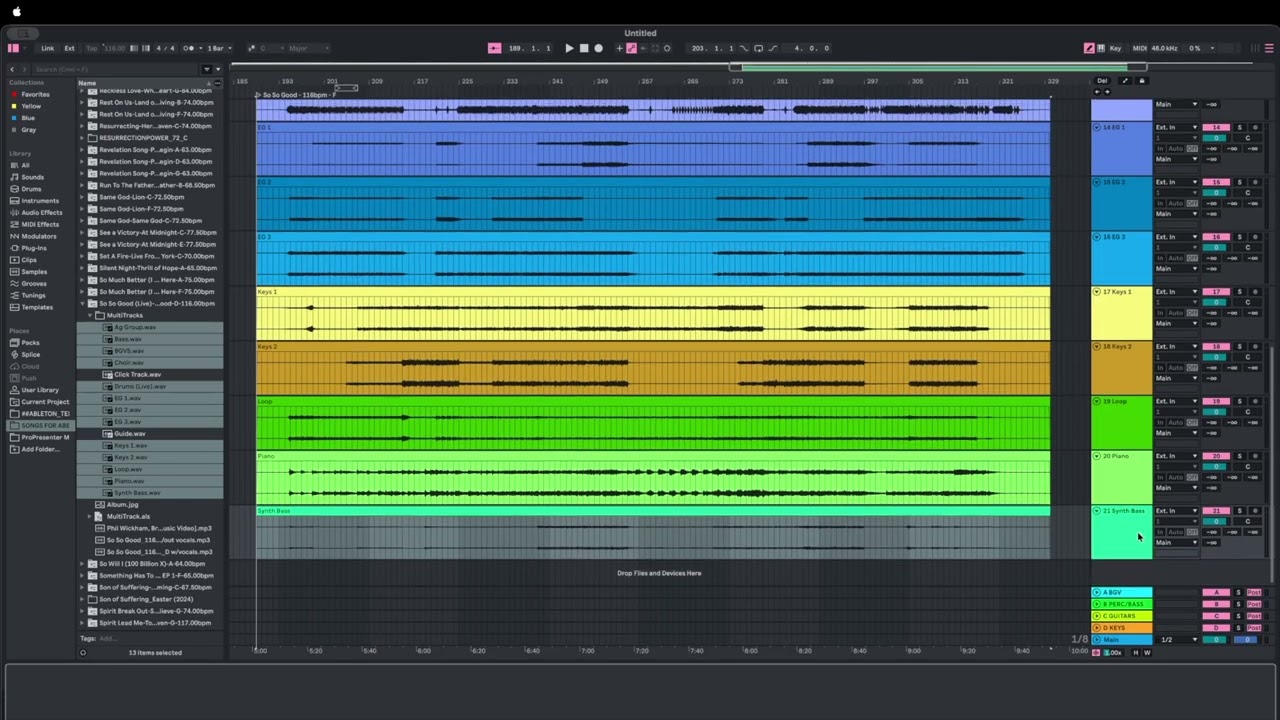 Ableton Live Tutorial - Guide for Building A Worship Set