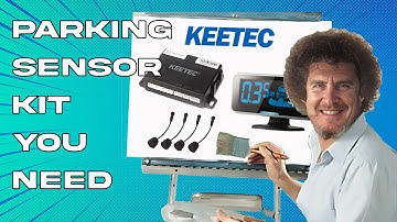 Keetec BS420LCD Parking Sensor Kit will SAVE your bumpers! #lockdownsecurity