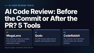 AI Code Review: Before the Commit or After the PR 5 Tools (2026)