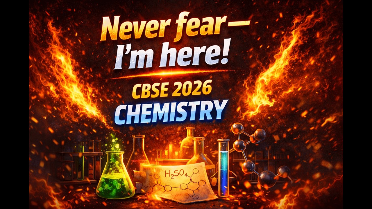 Never Fear — I’m Here! | CBSE 2026 Chemistry Power Session
