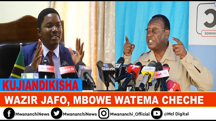 DAFTARI LA WAPIGA KURA: WAZIRI JAFO MBOWE WATEMA CHECHE
