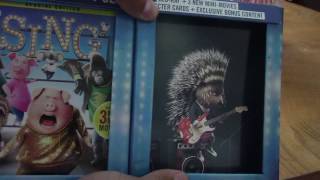 Overview of the Exclusive Walmart Limited Blu-Ray Gift Set For SING