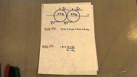 Leaving Cert Applied Maths(OL) -Direct Collisions