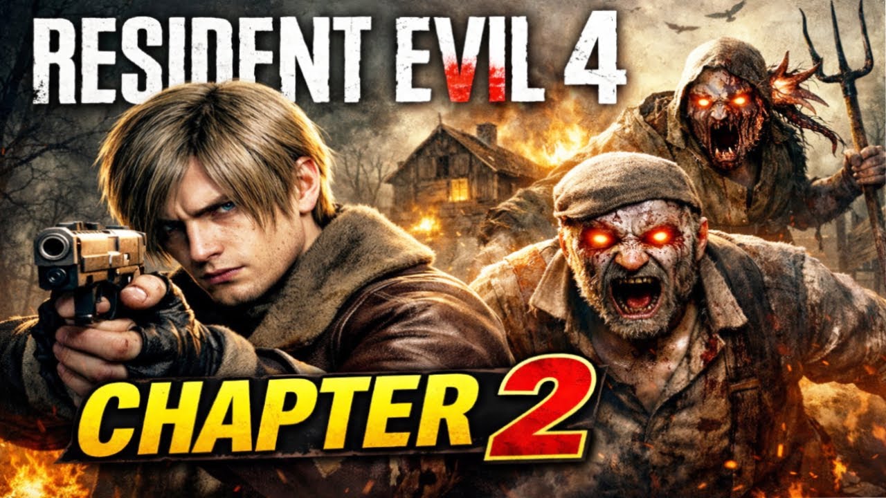 Playing With Friend [ Resident Evil 4 Chapter 2 ] 