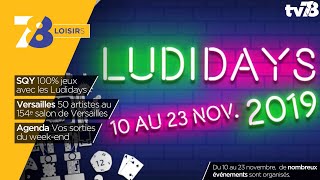 7/8 Loisirs. Emission du jeudi 7 novembre 2019