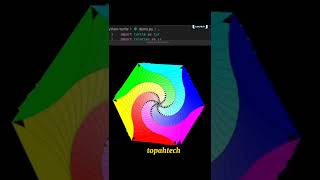Superb graphics with python turtle | Python Turtle Graphics | Awesome python turtle graphics#yt