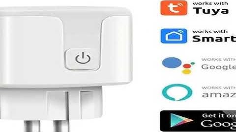 Tuya WiFi Smart Plug 16A/20A EU Smart Socket With Power Monitoring Timing Function Smart Life APP Vo