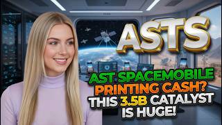 AST SpaceMobile Printing Cash? This 3.5B Catalyst is HUGE! ASTS Stock Analysis