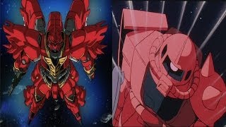 Mobile Suit Gundam - Char's Attack Comparison
