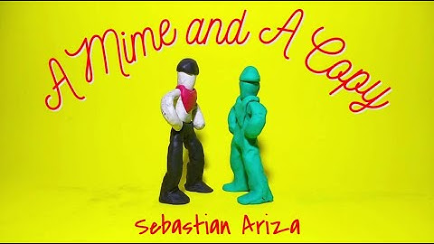 A Mime and a Copy - Clay Stop Motion