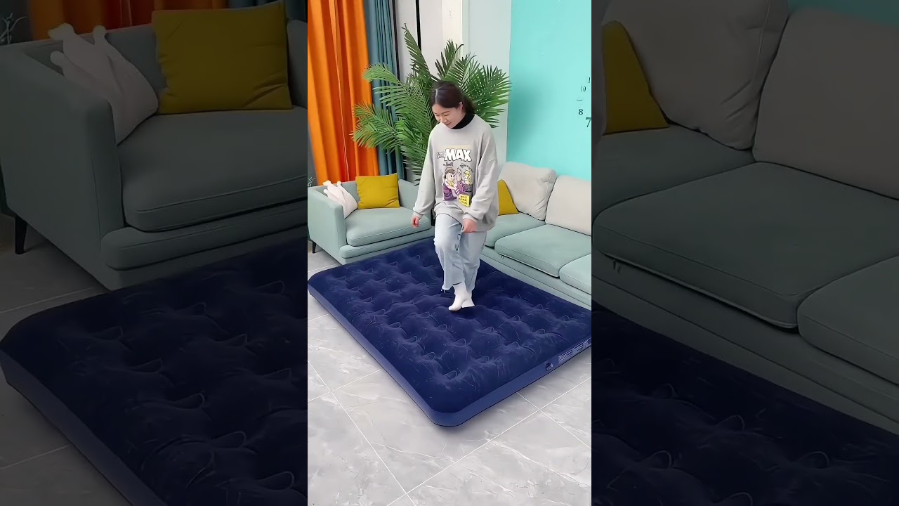 Intex Inflatable Air Bed With Electric Pump | 152 X 203 X 25