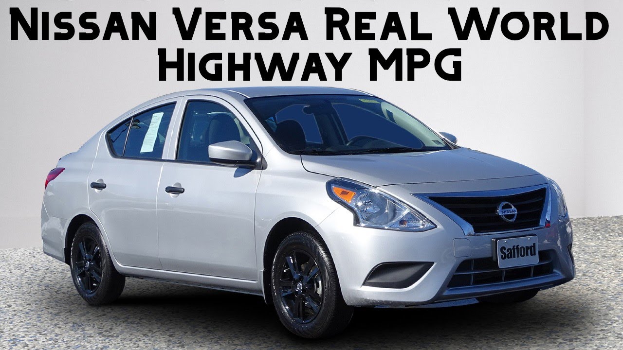 How Many Miles Per Gallon Does The Nissan Versa Get