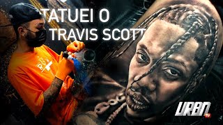 TATTOO TRAVIS SCOTT PORTRAIT - POR URBANO TATTOO