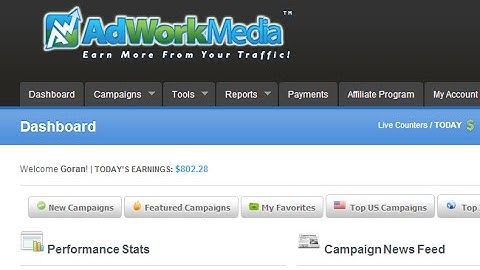 adworkmedia : How To Make Money With AdworkMedia CPA Network