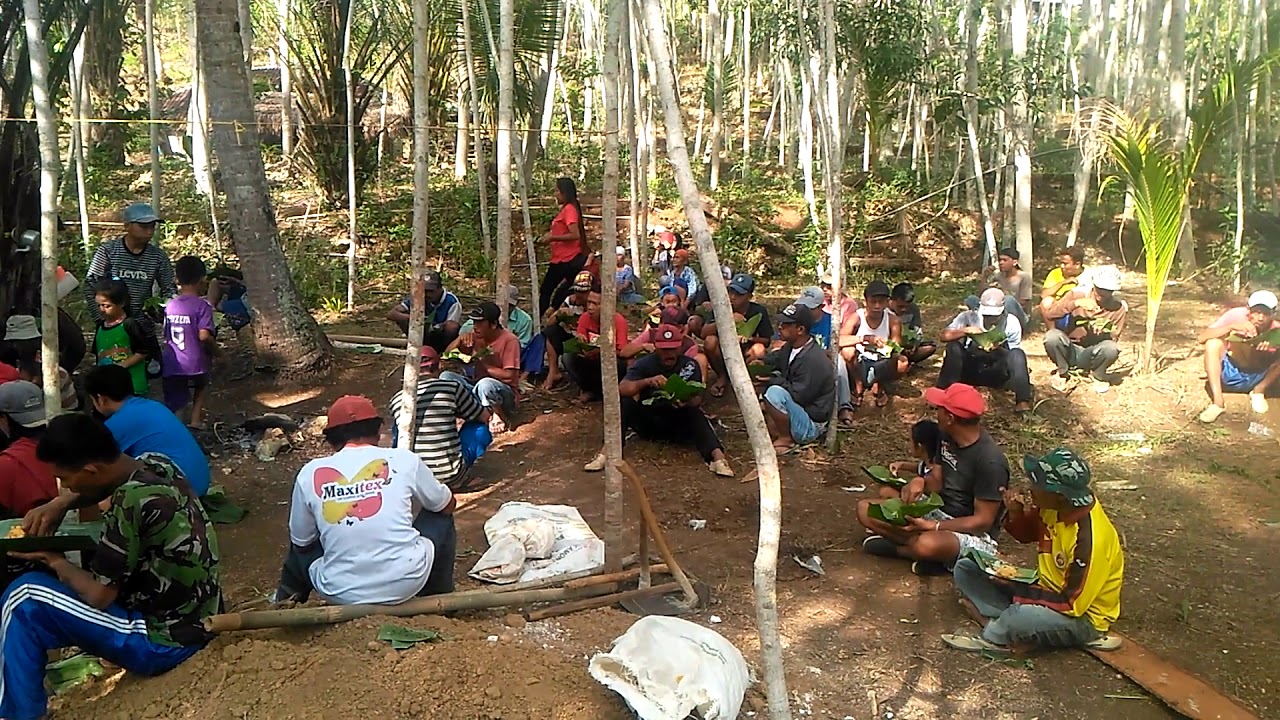 Tasyakuran penemuan sungai  bawah  tanah Dusun Sumberjo 