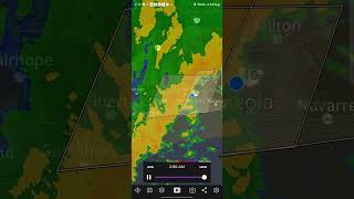 Storms rolling through Pensacola 2am