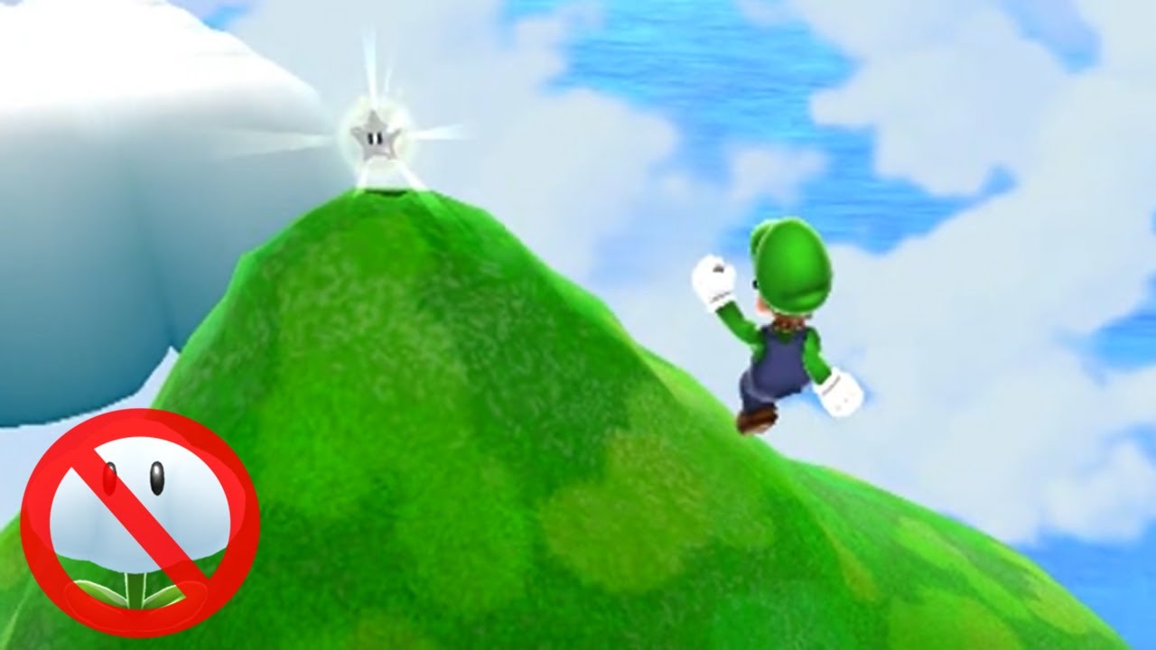 [TAS] SMG2: Fluffy Bluff Green Star 3 without Cloud Flower [Luigi]