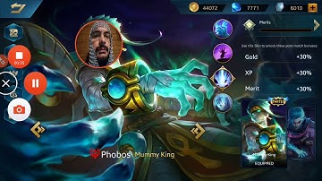 Heroes Evolved Animations Skill Effects Mummy King Phobos