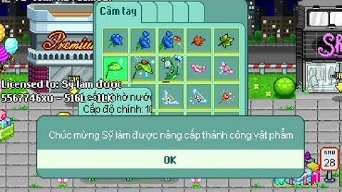 nâng cấp Vương Miện Huyền vũ, Lá Sống Nhờ Nước | Avatar 2D