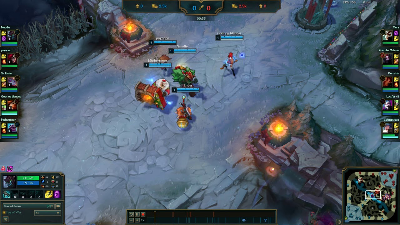 Christmas on summoners rift. - YouTube