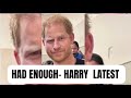 OH NO HARRY’S HAD ENOUGH - FACING THIS ALONE…LATEST #royal #meghanandharry #princeharry