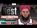 Best face creation on nba 2k24 for big man most watch