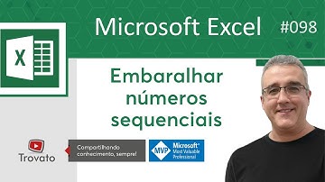 98 - Excel - Embaralhar números sequenciais