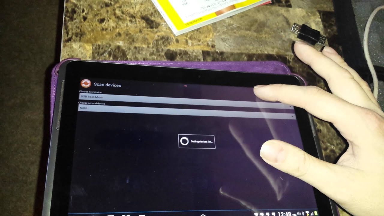 How to: SPL LAB on android tablet - YouTube