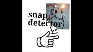 How to make a snap detector using BC 547 transistor /clap switch/home made/life hacks