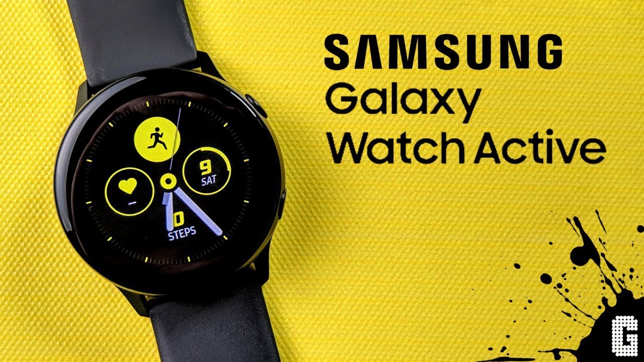 samsung galaxy watch active review youtube