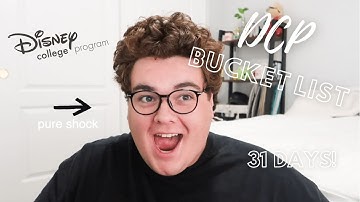 my dcp bucket list | dcp fall 