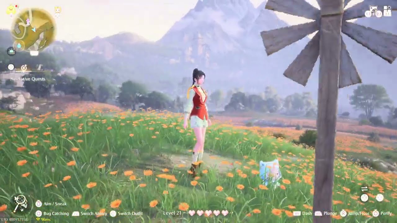 Bug Catcher's Cabin Daytime Overworld BGM Theme - Infinity Nikki OST [PS5 4k HDR]