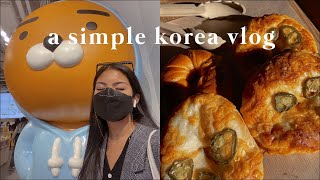 a simple korea vlog  shopping in gangnam & hongdae, bagel cafe, october in seoul