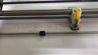 Prueba  de reparación SONY PRN C-41