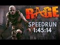 RAGE Speedrun in 1:45:14 RTA [Personal Best]