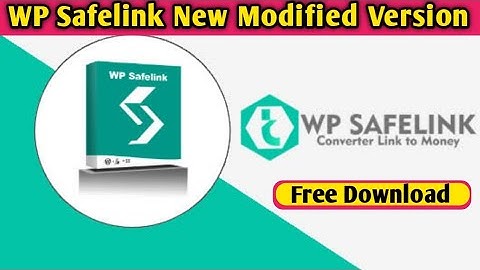 wp safelink free download || lifetime licence key || wp safelink free || wp Safelink AdLinkFly