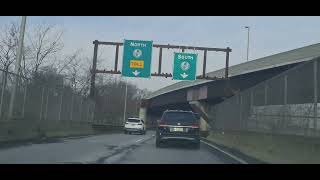 I-78 HWY. EASTBOUND TO THE GARDEN STATE PARKWAY SOUTHBOUND #northjersey #february2025 